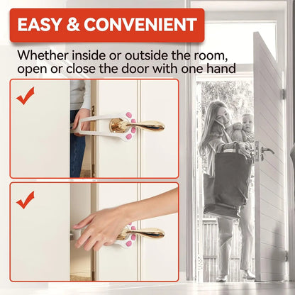 Adjustable Cat Door Latch – Flexible Pet Door Holder to Keep Dogs Out