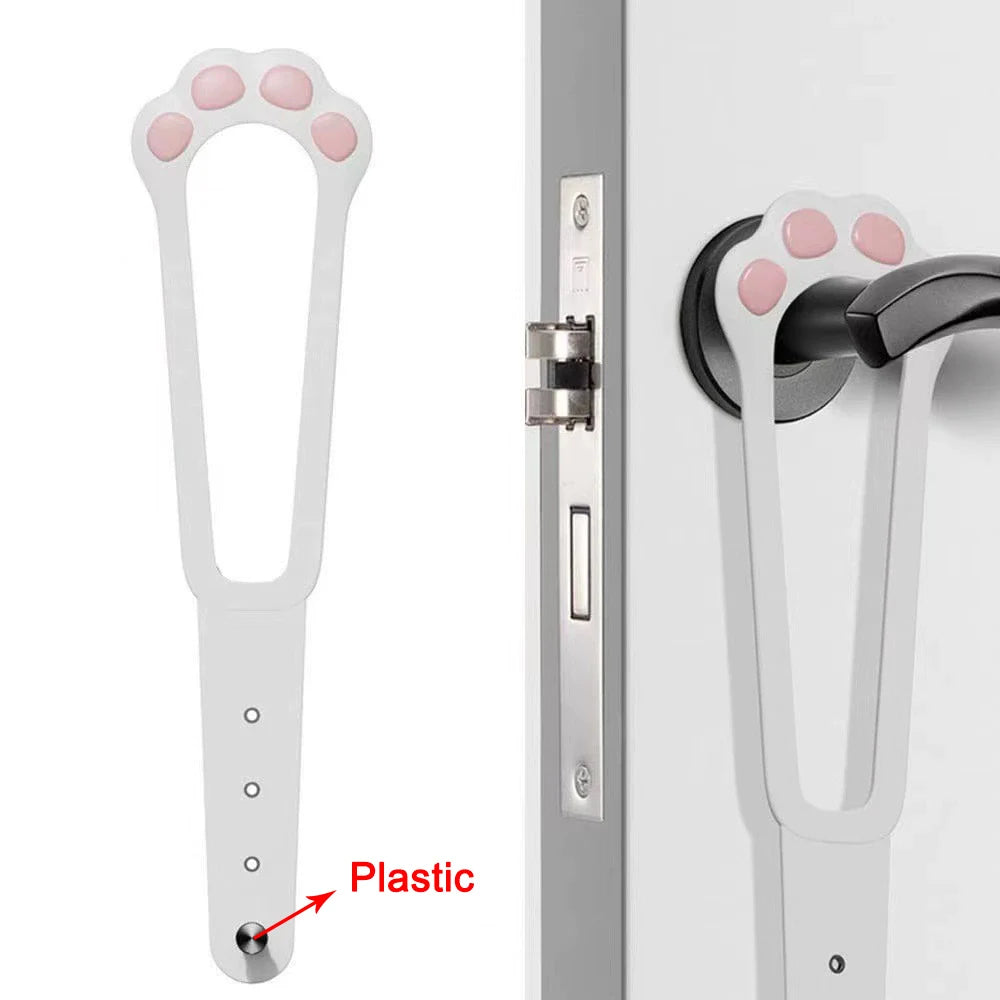 Adjustable Cat Door Latch – Flexible Pet Door Holder to Keep Dogs Out