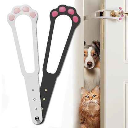 Adjustable Cat Door Latch – Flexible Pet Door Holder to Keep Dogs Out